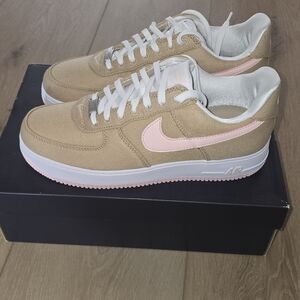 NIKE AIR FORCE 1 RETRO LL QS 'LINEN CANVAS' SNEAKERS